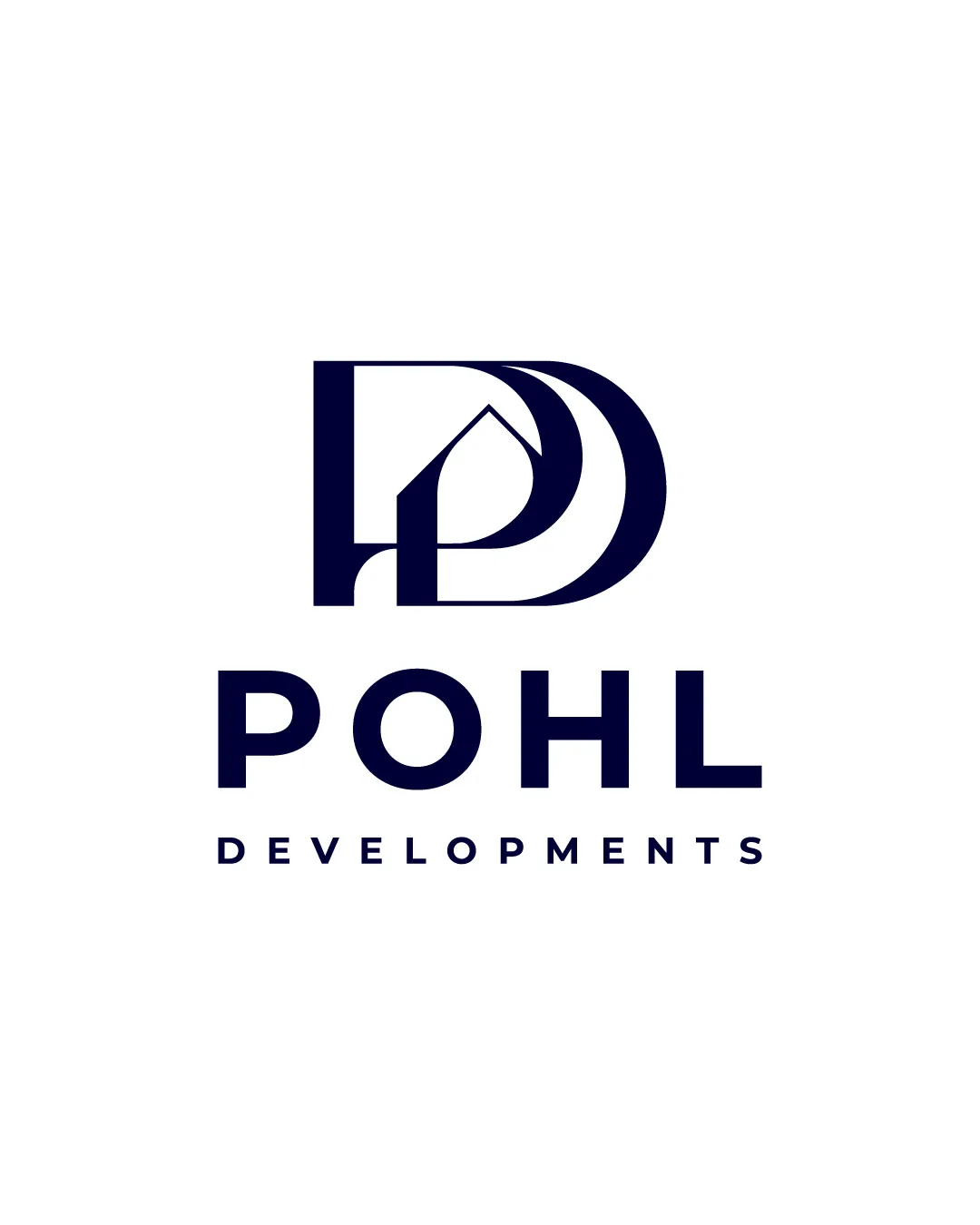 Pohl Developments Monogram With Pd Letters Combination Mark Logo Review