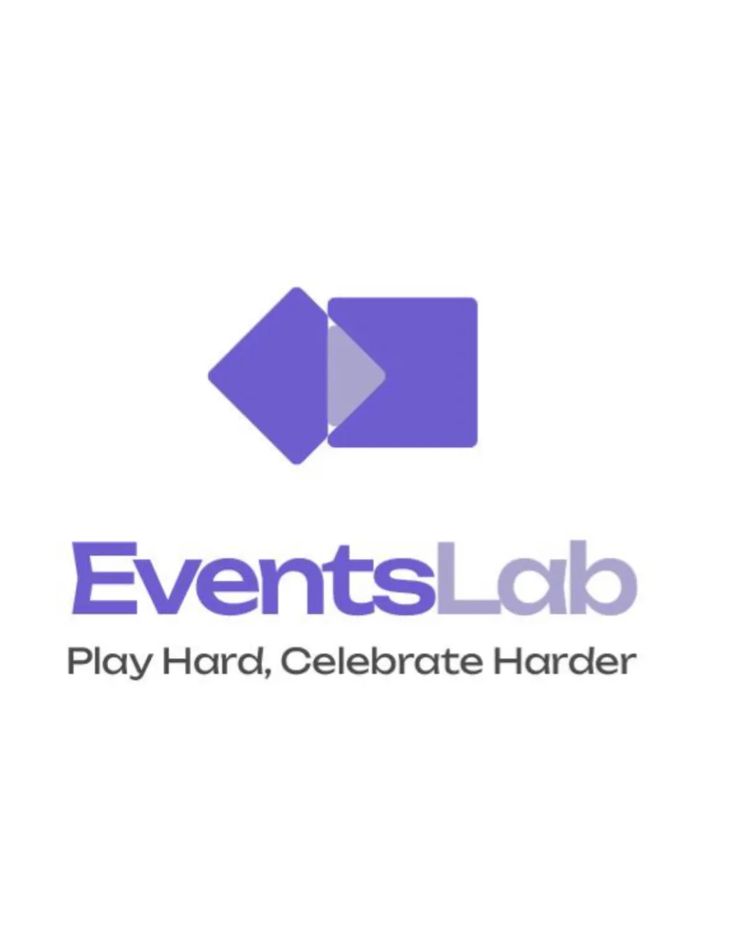 Eventslab Overlapping Diamond And Square Combined Mark Logo Review