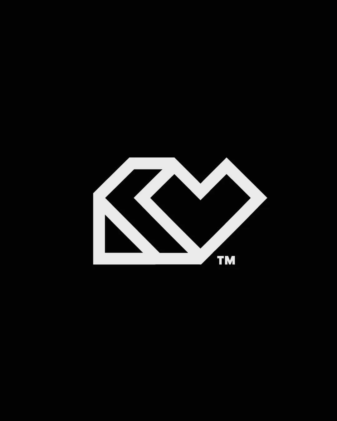 Heart And Geometric Lines Abstract Logo Review