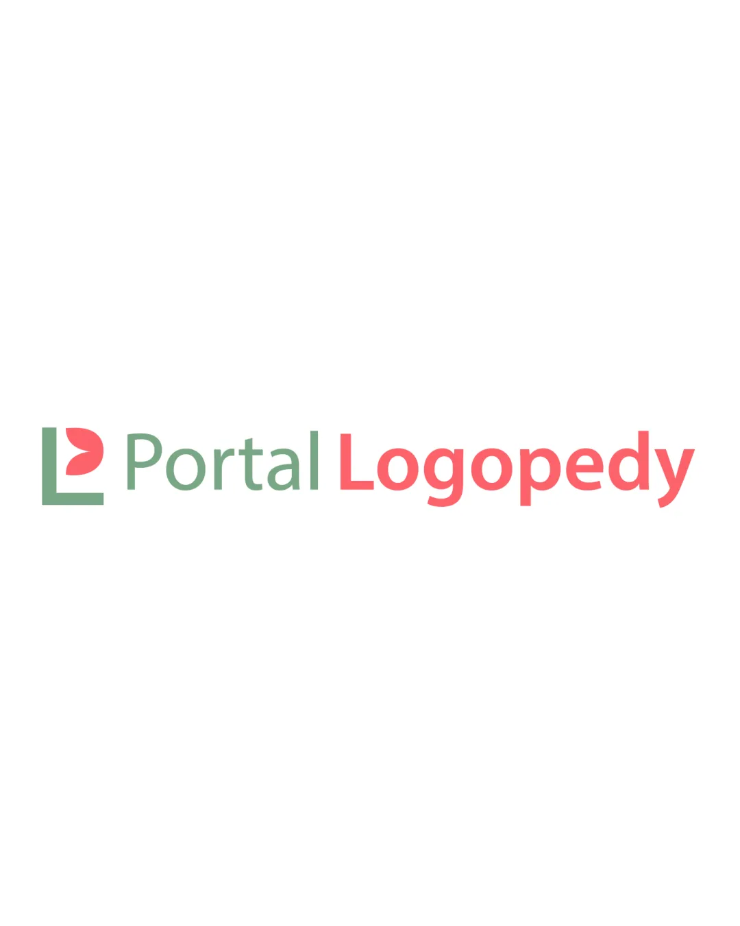 Portal Logopedy Abstract Green L With A Red Leaf Like Element Combination Mark Logo Review