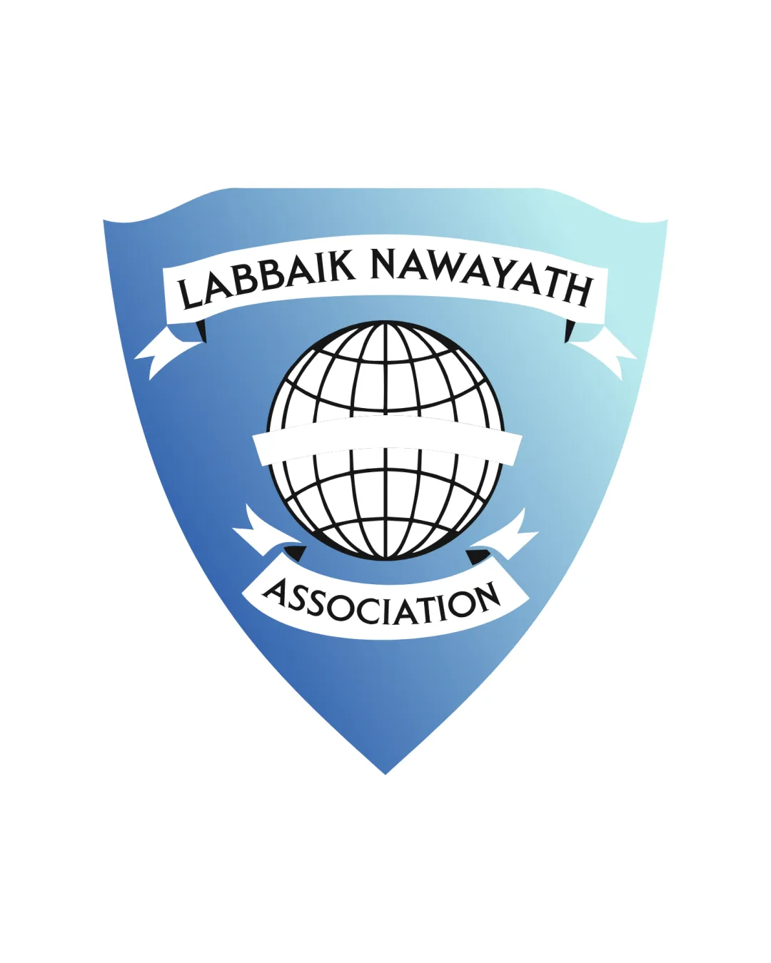 Labbaik Nawayath Association Shield With A Globe Emblem Logo Review