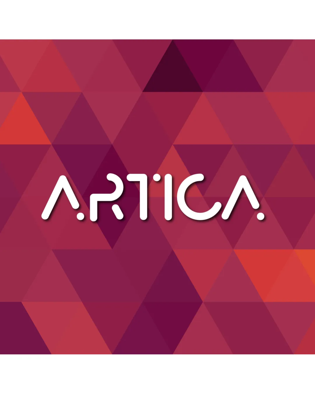 Artica Artistic Letter Treatment With Dots And An Abstract Style Wordmark Logo Review