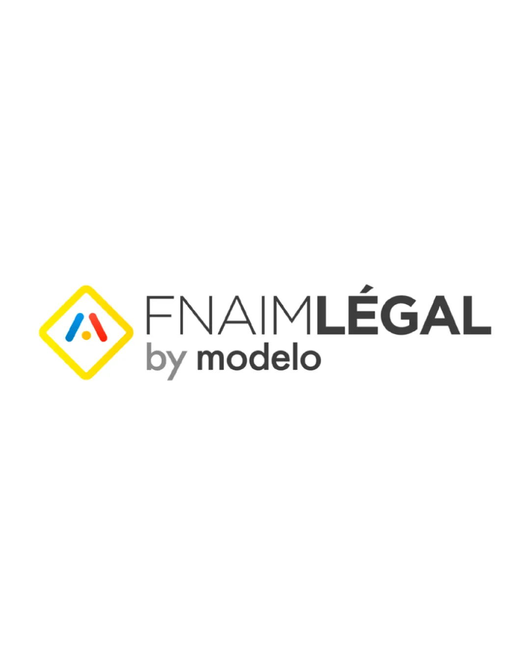 Fnaim Legal By Modelo A With Diagonal Lines In Diamond Shape Combination Mark Logo Review