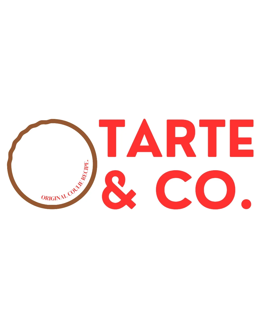 Tarte Co Original Coule Recipe Circle With A Bite Mark Combination Of Symbol And Wordmark Logo Review