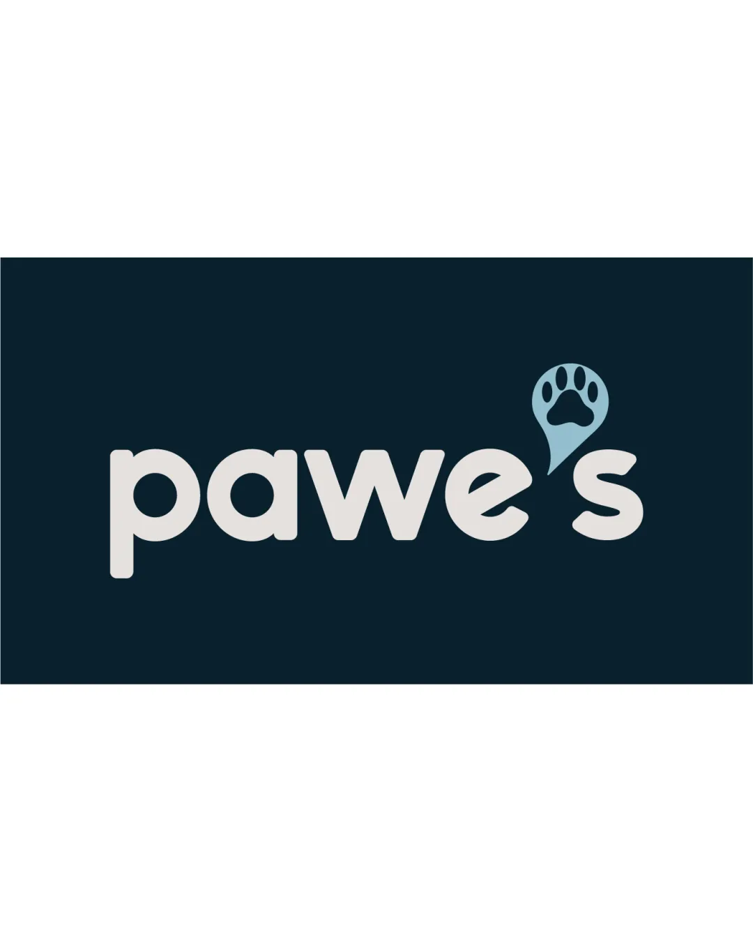 Pawe S Paw Print In A Location Pin Shape Combination Mark Logo Review
