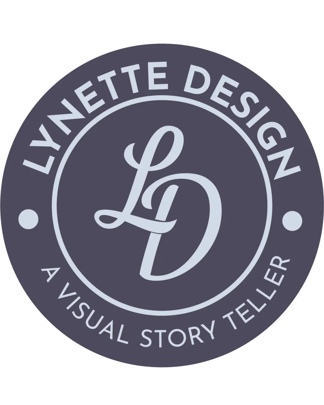 Lynette Design A Visual Story Teller Ld Monogram Emblem Logo Review