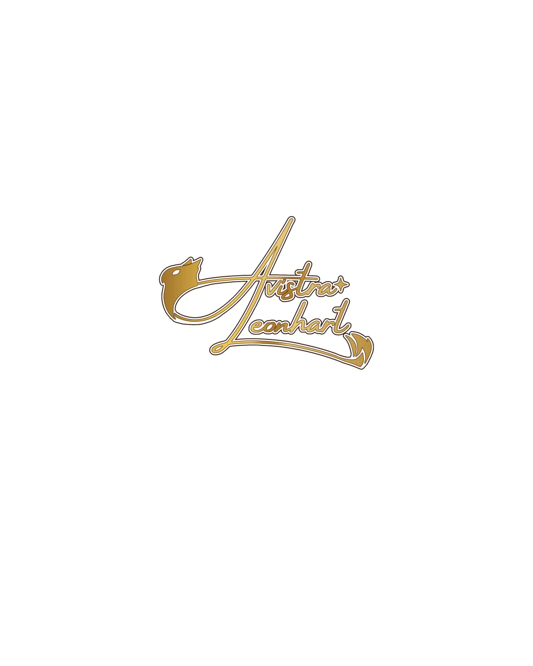 Austra Leonhart Stylized Bird Combination Mark Logo Review