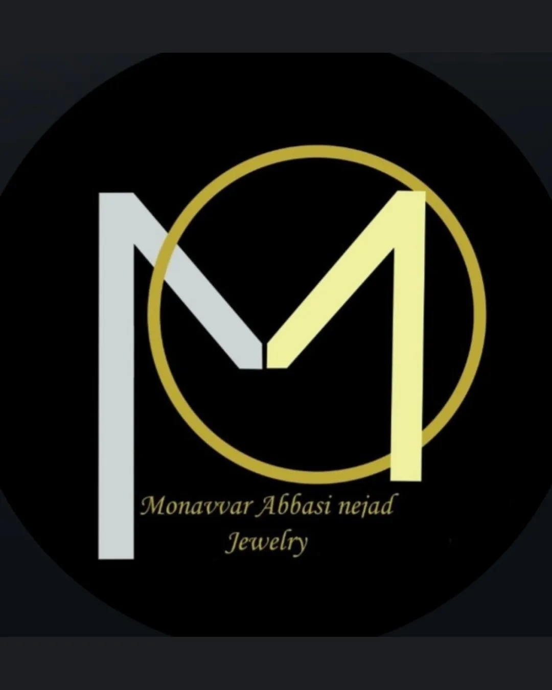 Monavvar Abbasi Nejad Jewelry M And A With A Circular Form Monogram Logo Review