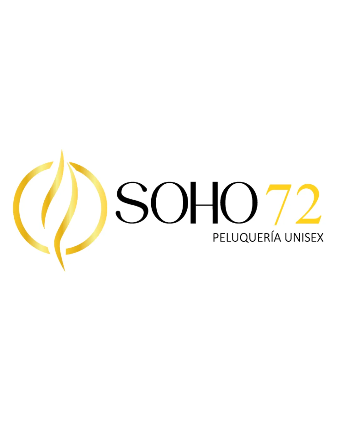 Soho 72 Peluqueria Unisex Stylized Flame Or Hair Shape Combination Mark Logo Review