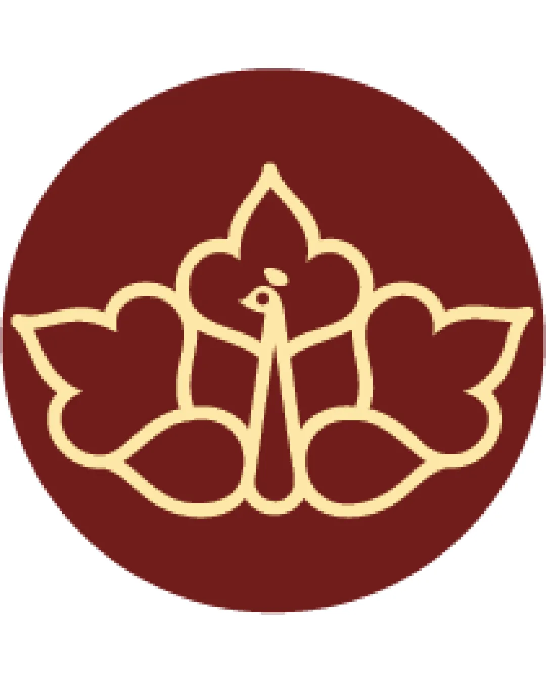 Stylized Peacock With Floral Elements Symbol Logo Review