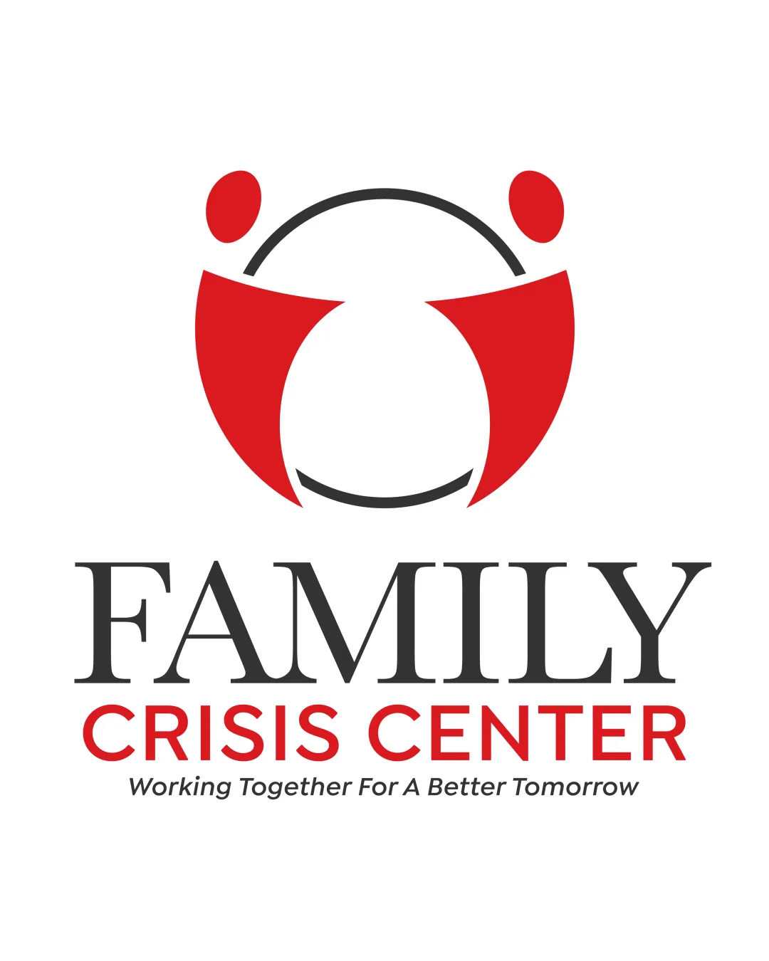 Family Crisis Center Abstract Figures Forming A Circle Emblem Logo Review