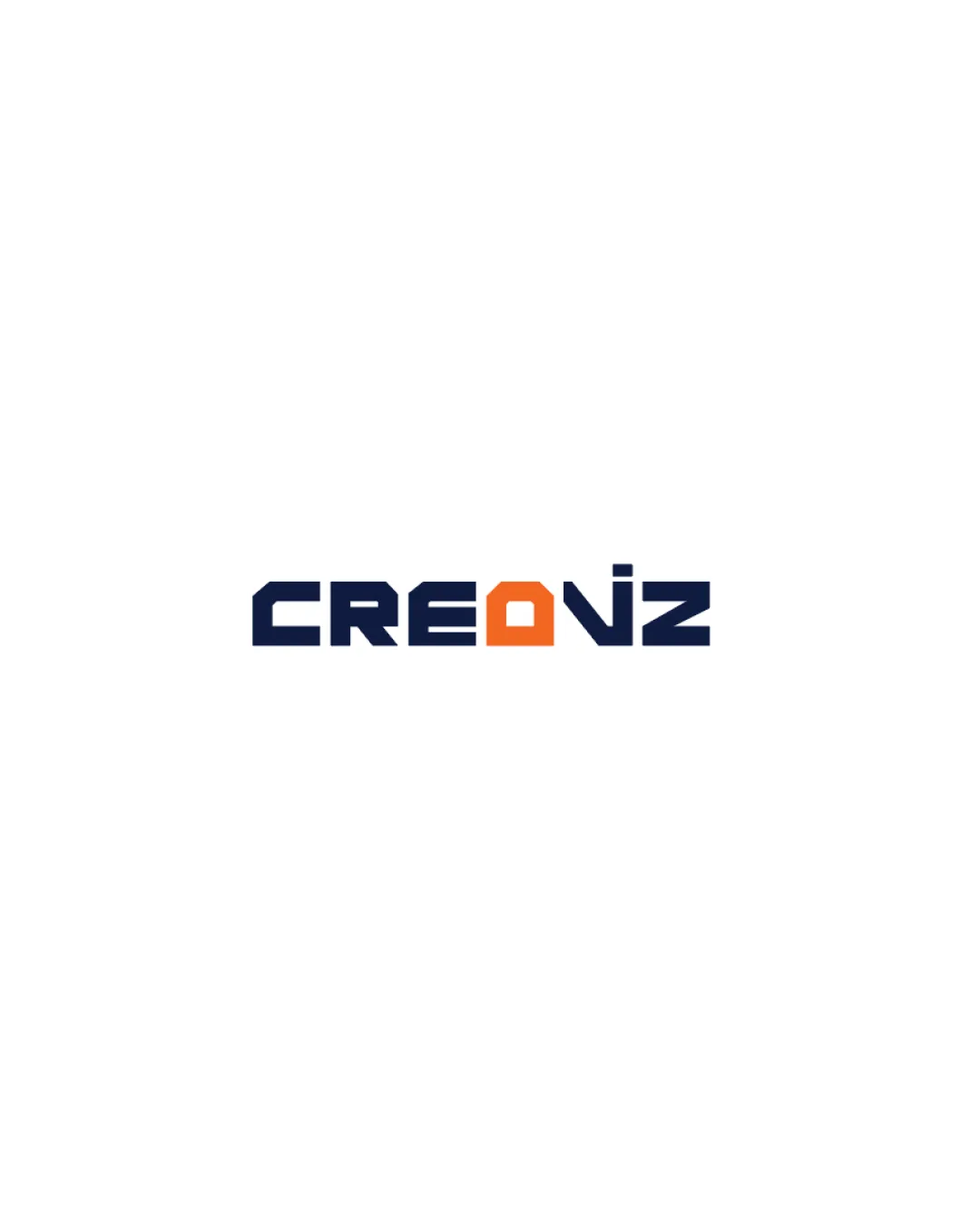 Creoviz Octagonal Shape Resembling Letter O Wordmark With A Stylized Letter Modern And Geometric Logo Review