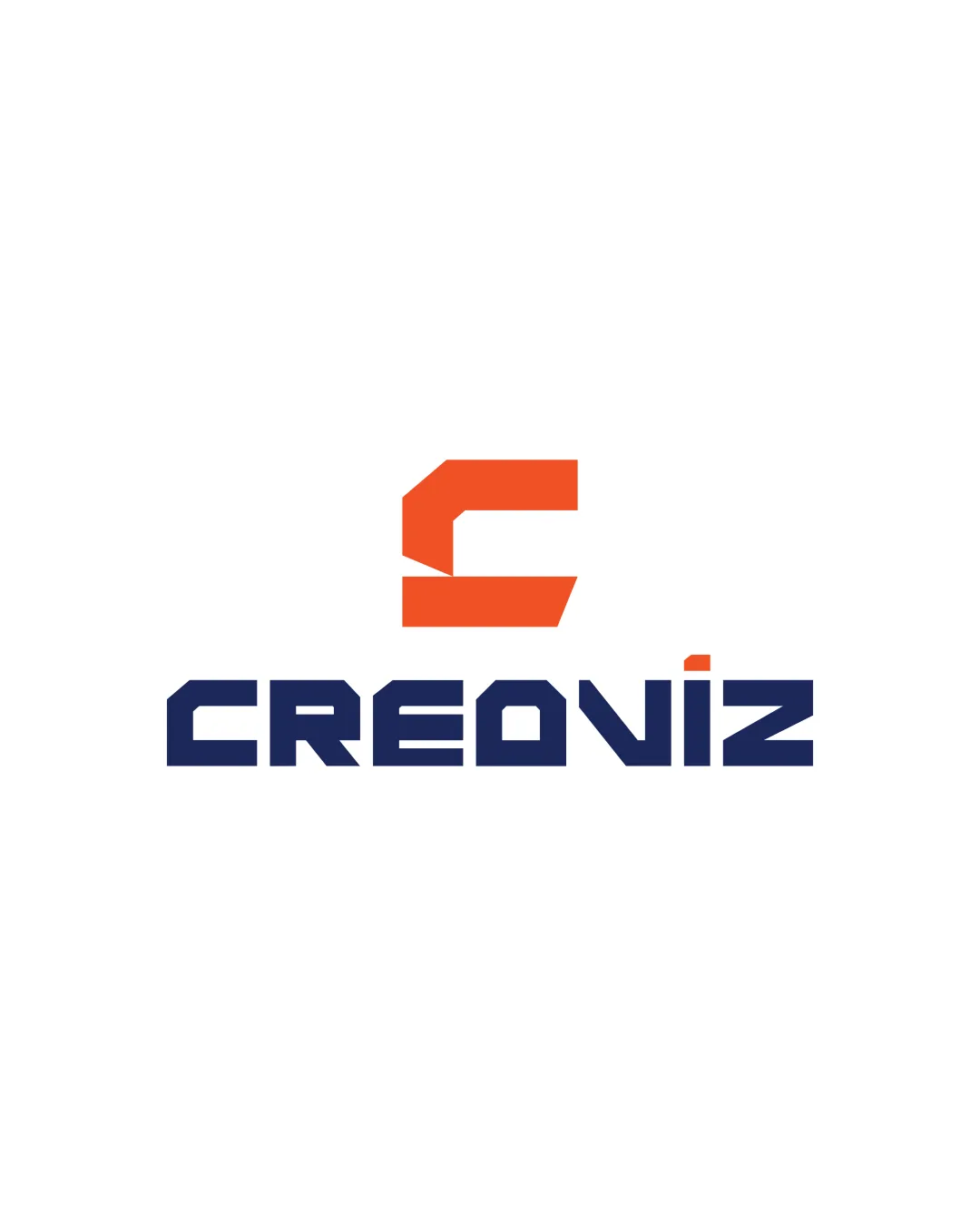 Creoviz Stylized Letter C Combination Mark Technology Or Creative Services Modern Logo Review