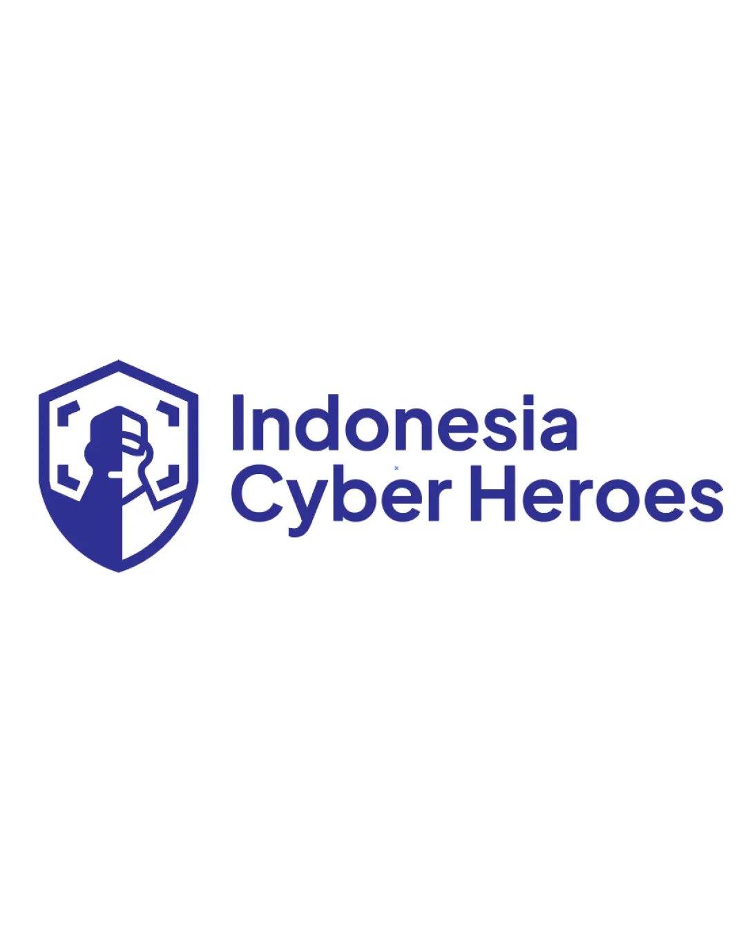 Indonesia Cyber Heroes Shield With Silhouette Of A Person And Digital Elements Combination Mark Cybersecurity Modern Logo Review