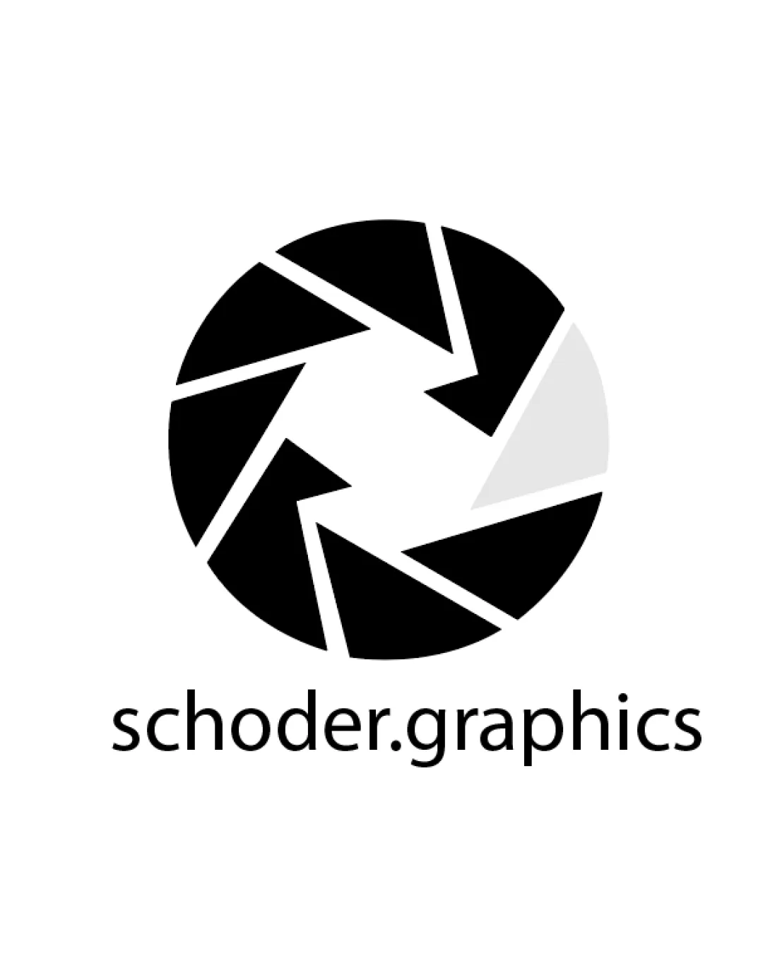 Schoder Graphics Aperture Shutter Shape Combination Mark Graphic Design Minimalist Geometric Logo Review