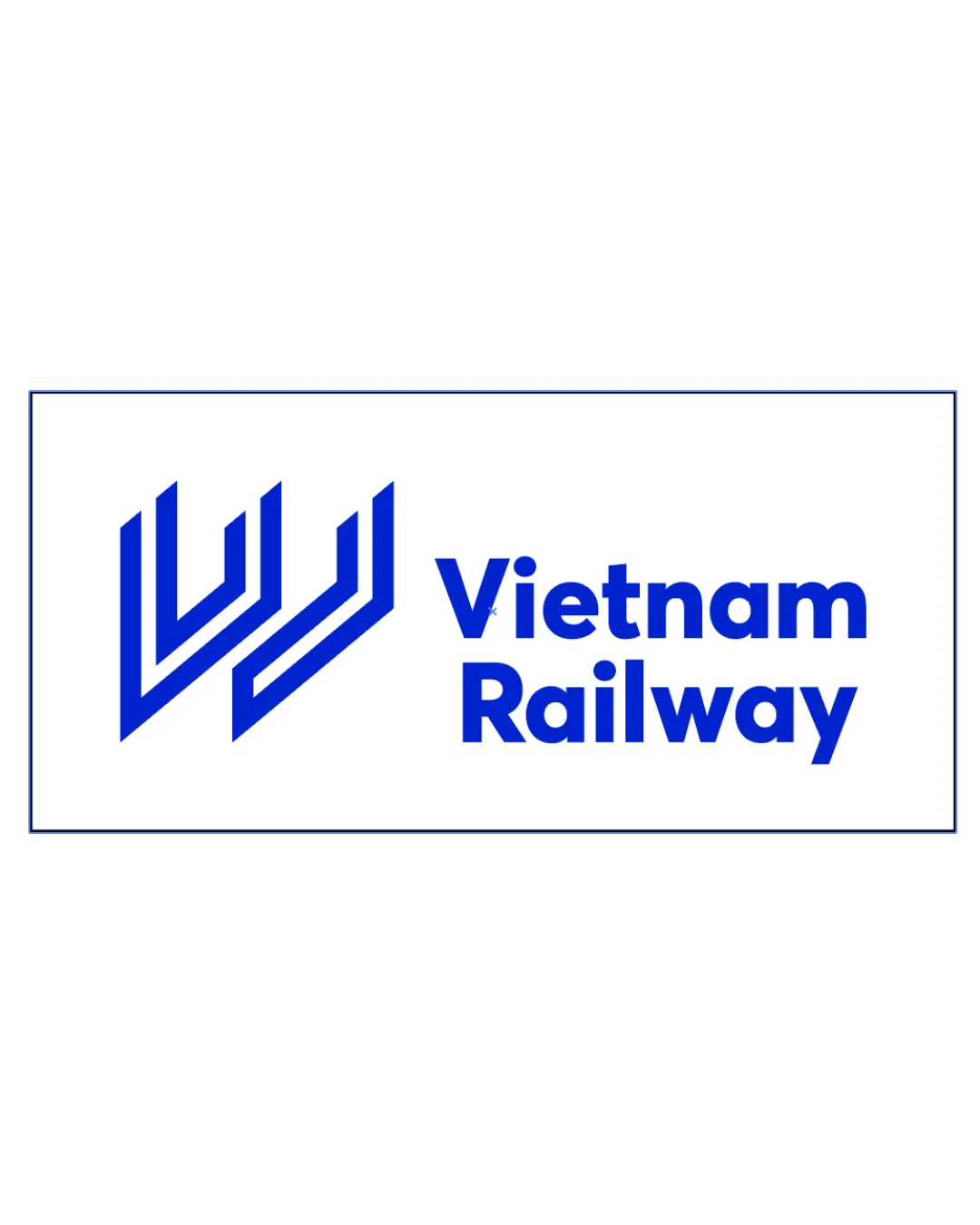 Vietnam Railway Abstract Geometric Mark Resembling Parallel Tracks Or Arrows Pointing Up Right Combination Mark Transportation Modern Geometric Minimal Logo Review