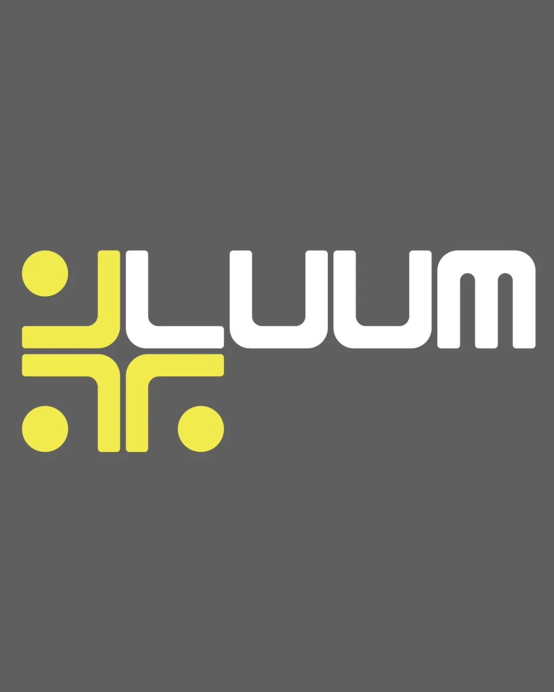 Luum Geometric Abstract Symbol With Four Quarter Circle Arms And Four Dots Combination Mark Technology Modern Geometric Logo Review
