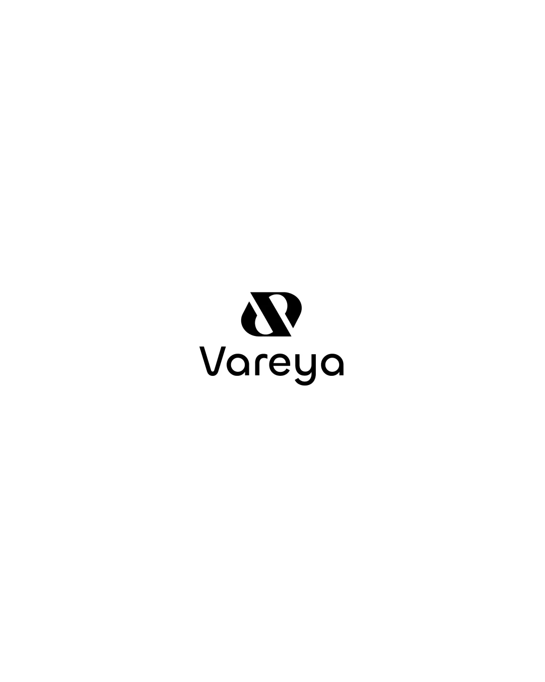 Vareya Abstract Geometric Monogram With A Stylized V And A Fusion Combination Mark Technology Modern Minimal Logo Review