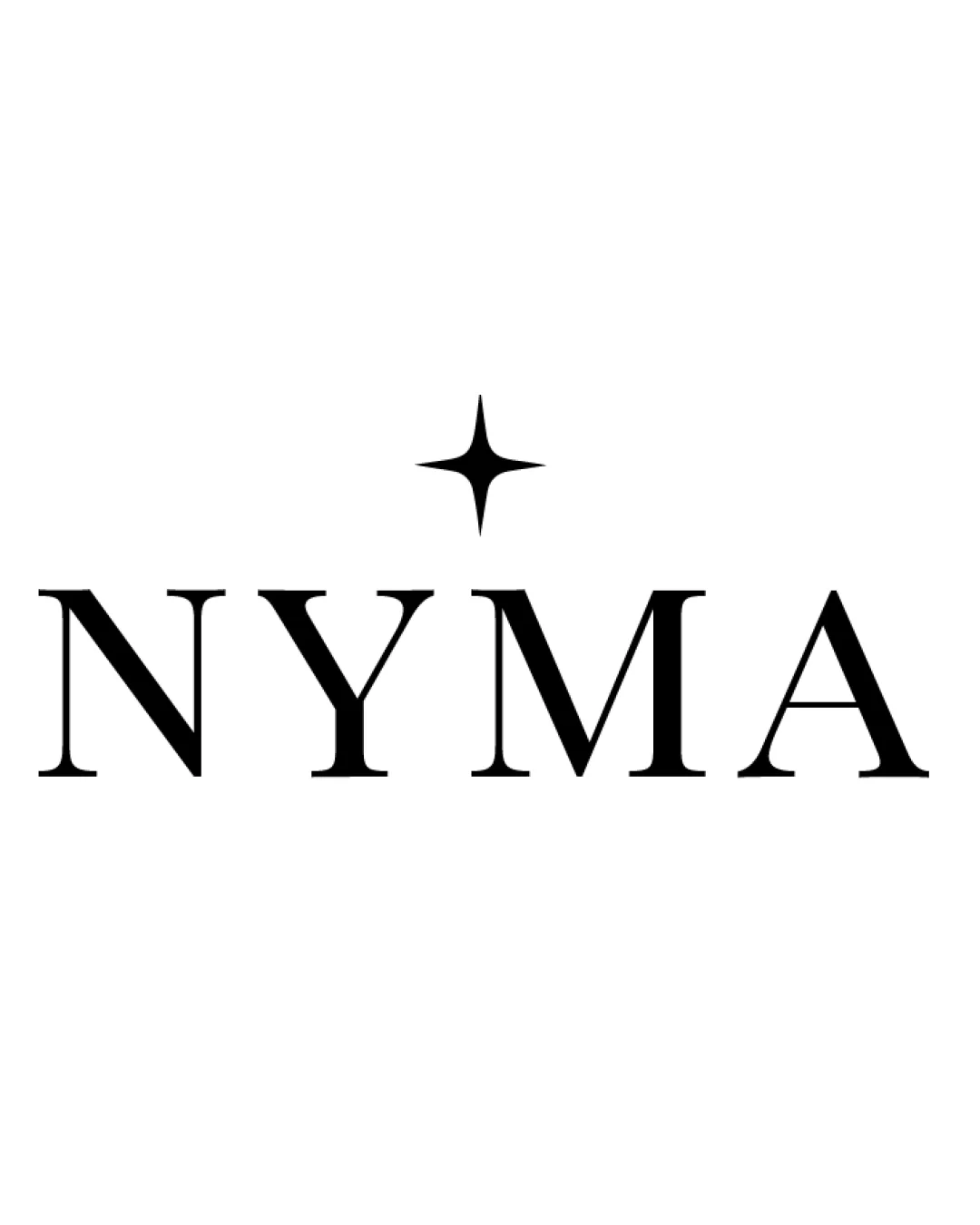 Nyma Four Pointed Star Above The Wordmark Combination Mark Fashion Minimalist Serif Classic Logo Review