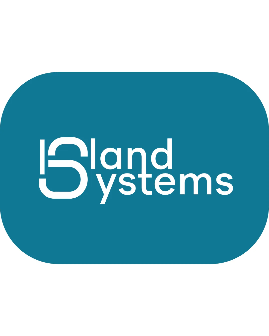 Island Systems Monogram With Merged I And S Combination Mark Technology Modern Geometric Sans Serif Logo Review