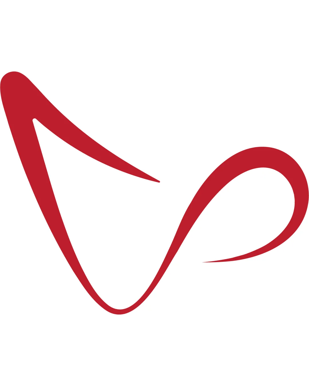 Abstract Swoosh Forming A Dynamic Checkmark Or Wing Shape Abstract Mark Technology Minimalist Modern Logo Review