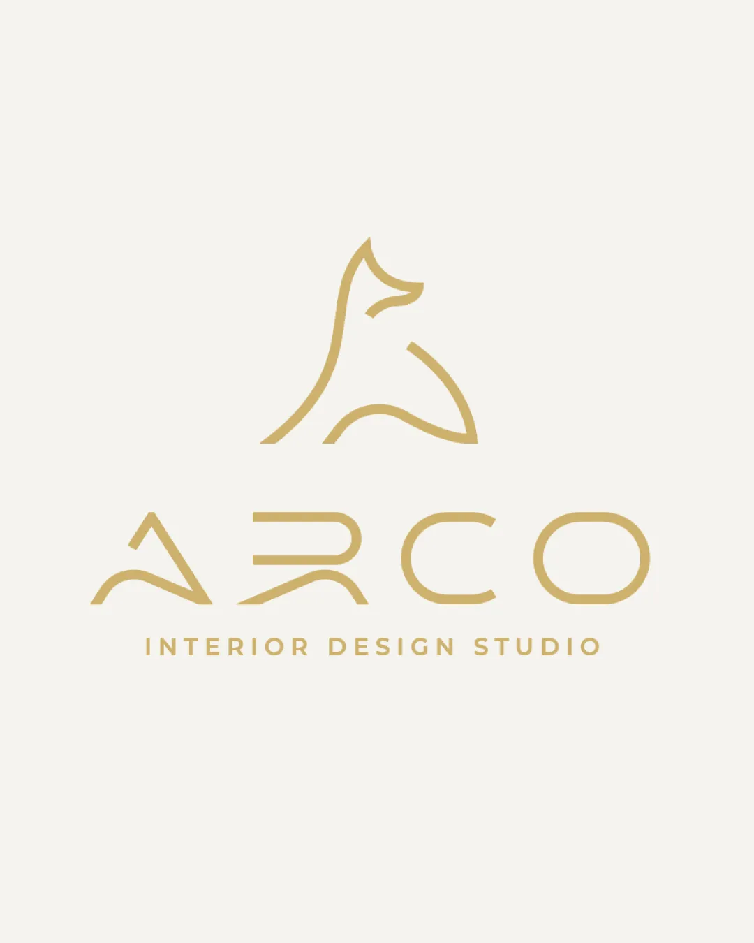 Arco Minimalist Line Drawing Of