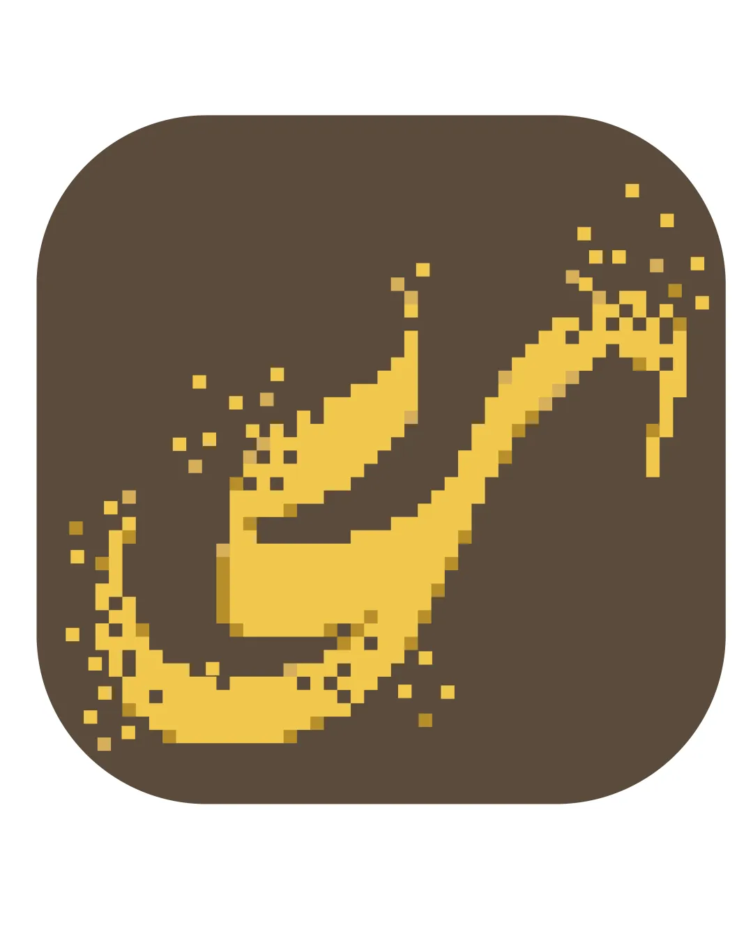 Pixelated Dragon Or Serpent Abstract Symbol Gaming Pixel Art Retro Minimal Logo Review