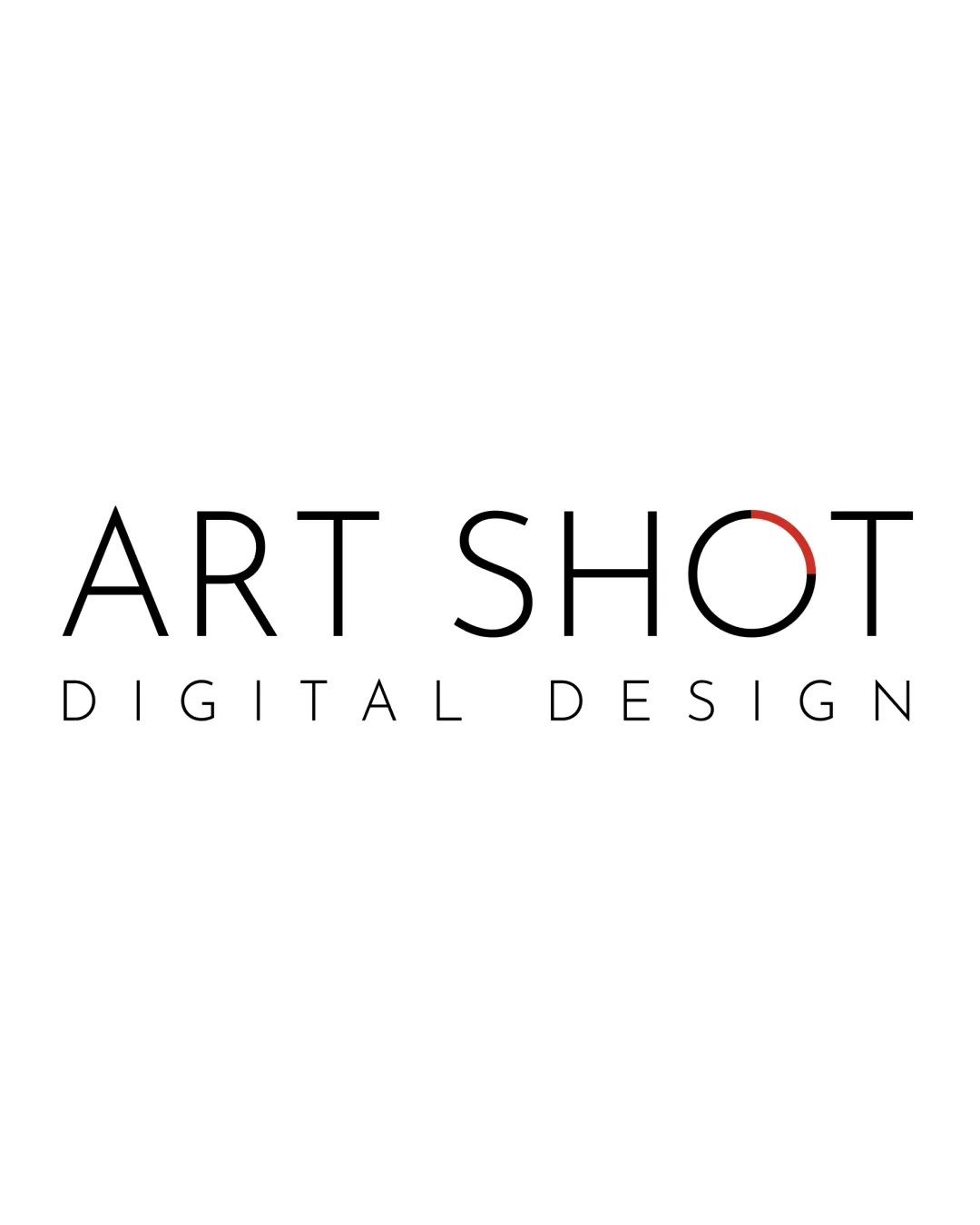 Art Shot Digital Design Subtle Red Accent On The O Resembling A Camera Shutter Or Lens Detail Wordmark With Integrated Minimal Symbol Design Modern Minimalistic Sans Serif Logo Review