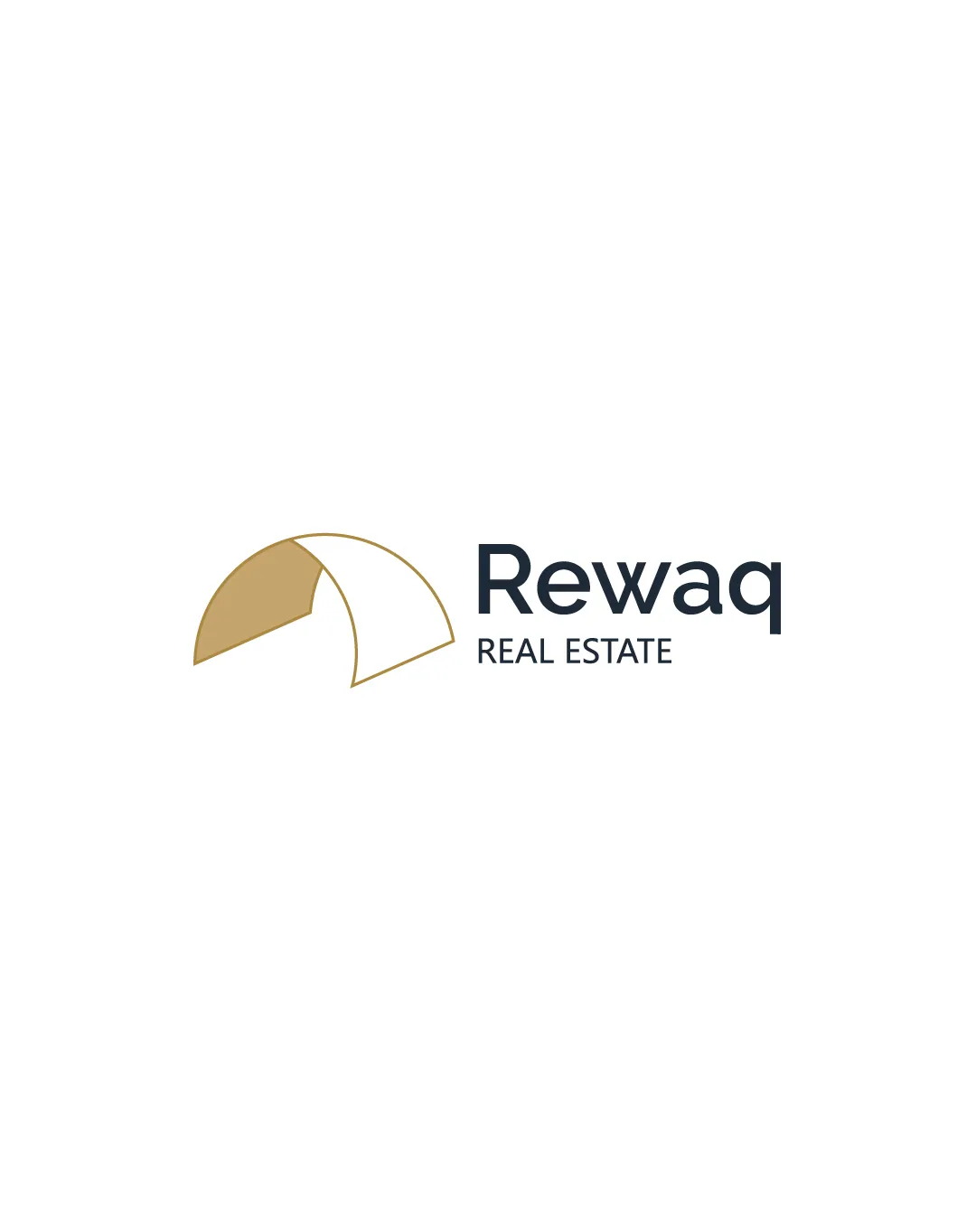 Rewaq Real Estate Abstract Archway Or Architectural Dome Combination Mark Real Estate Modern Minimalist Logo Review