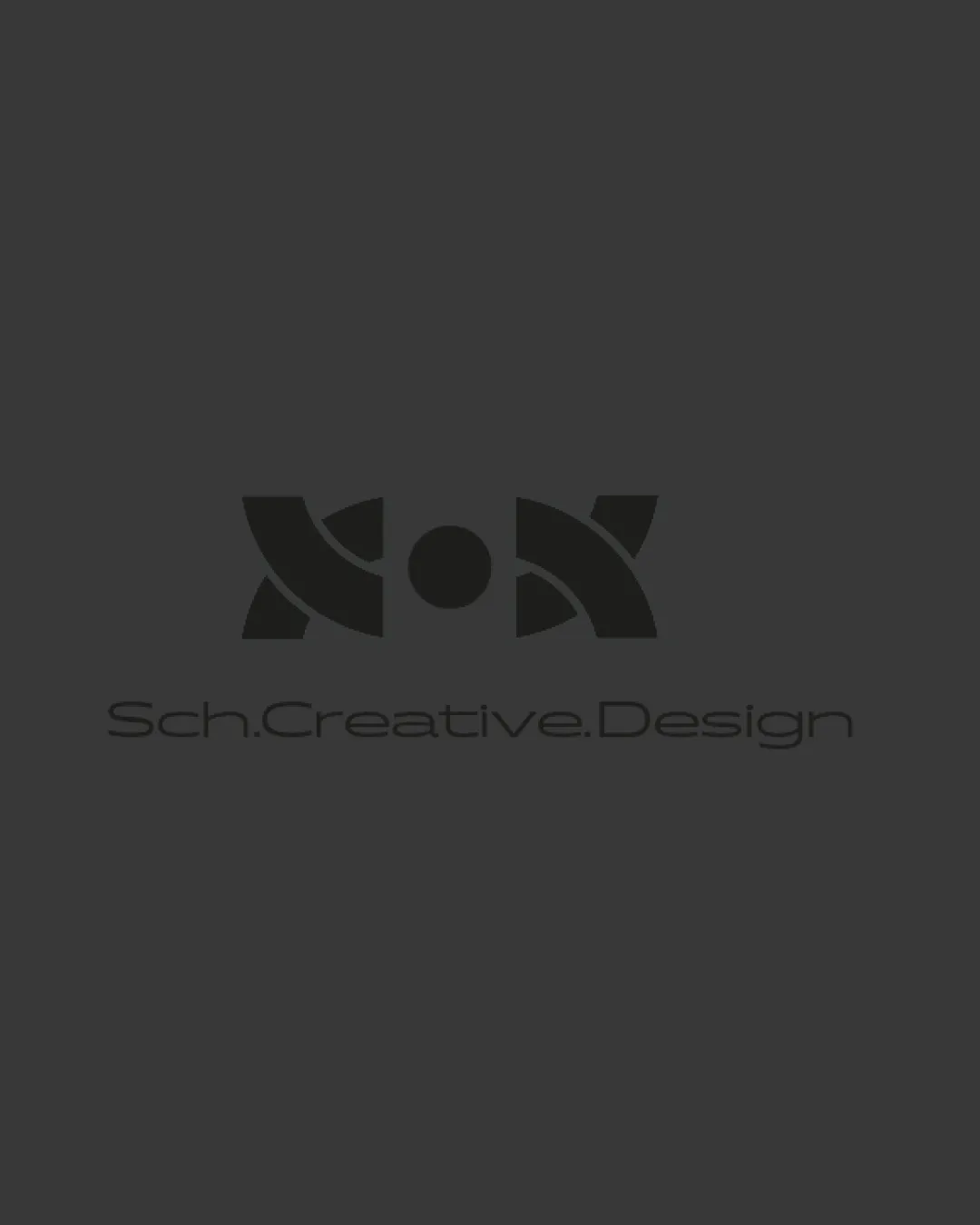 Sch Creative Design Abstract Geometric Forms With A Central Dot Left And Right Arcs And Cut Semi Circles Combination Mark Design Modern Abstract Minimalistic Logo Review