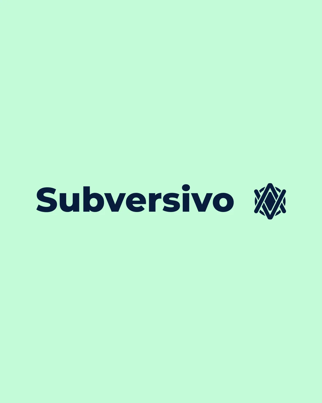 Subversivo Interwoven Abstract Monogram Triangular And Diamond Like Shapes Combination Mark Creative Modern Geometric Logo Review