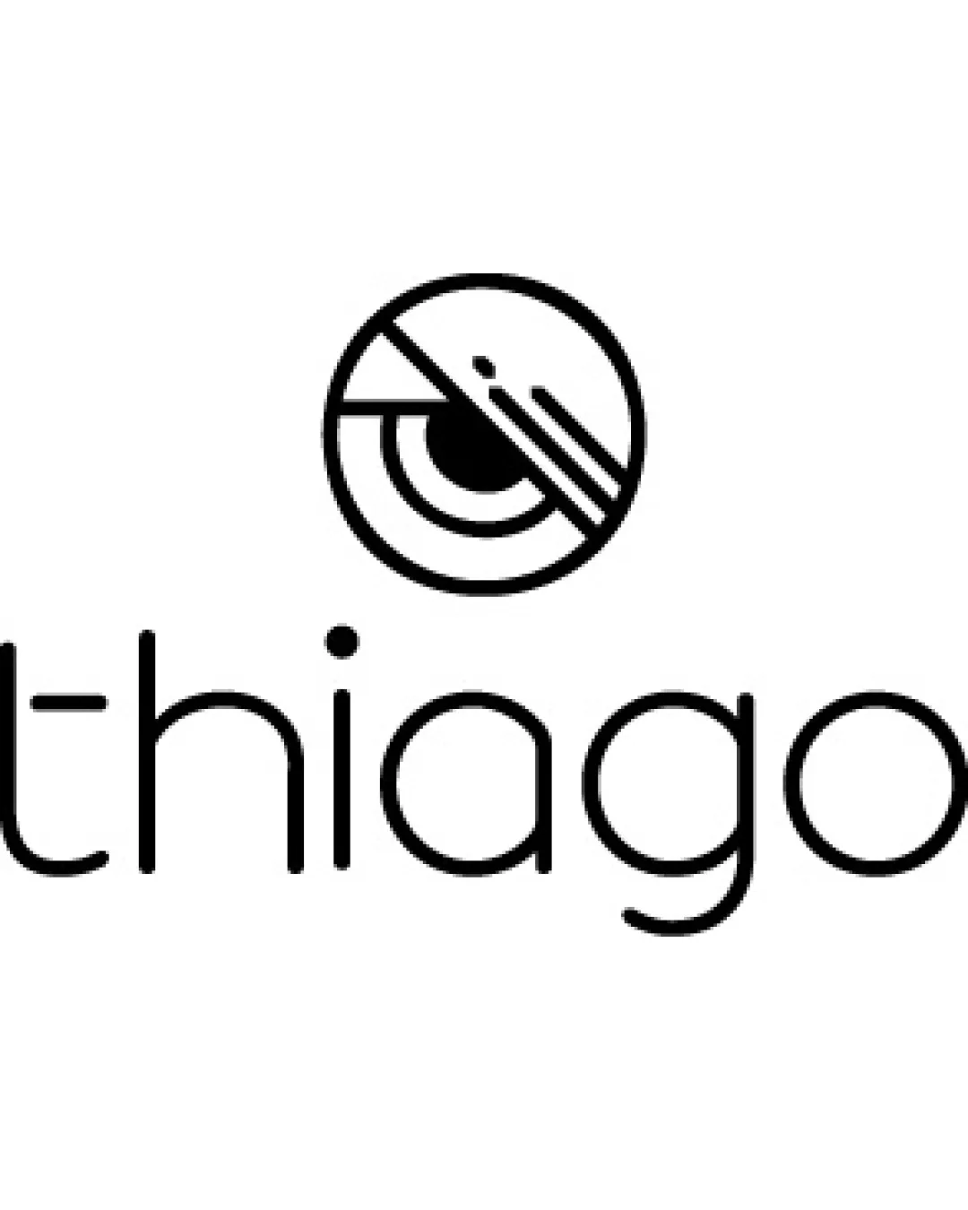 Thiago Abstract Eye With Geometric Lines And Circular Shapes Combination Mark Creative Modern Minimalist Geometric Logo Review