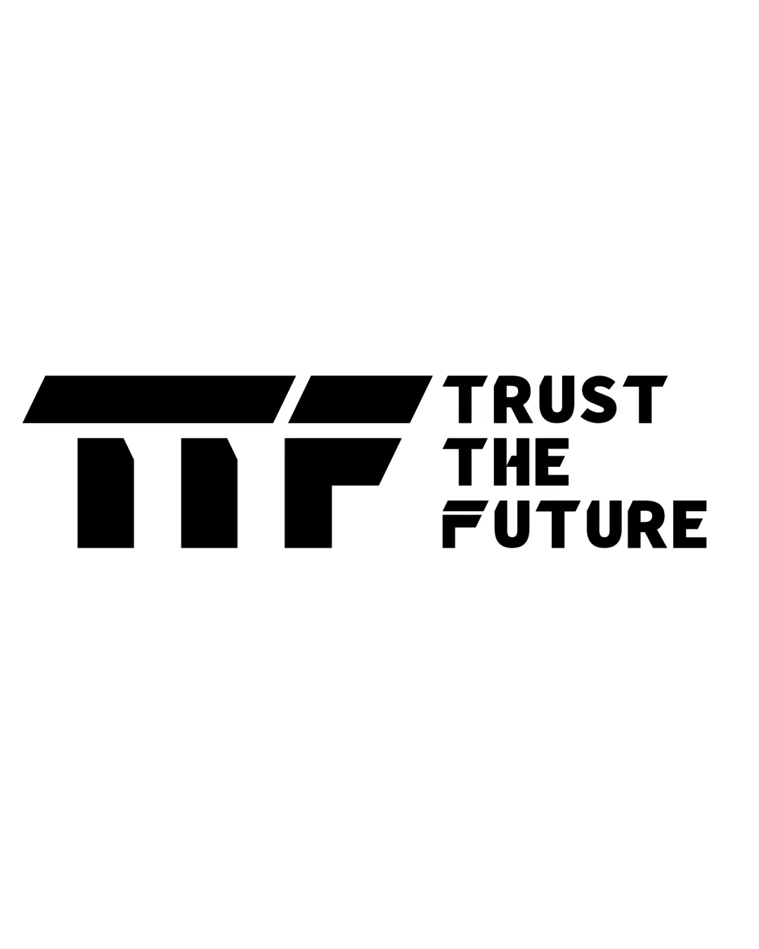 Trust The Future Bold Tf Monogram With Diagonally Cut Edges Combination Mark Technology Modern Geometric Bold Logo Review
