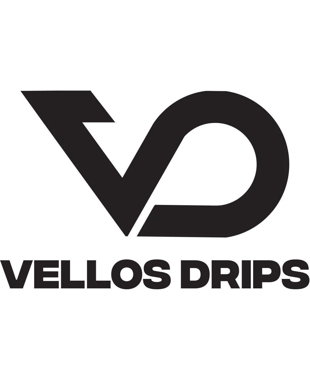 Vellos Drips Vd Monogram With Angular And Rounded Elements Combination Mark Monogram Wordmark Fashion Modern Bold Geometric Logo Review