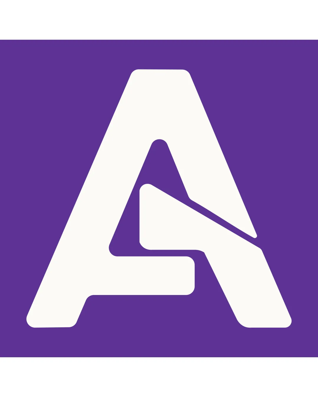 A Stylized Letter A With Negative Space Forming A Secondary A Or Abstract Arrow Inside Lettermark Technology Modern Geometric Bold Logo Review