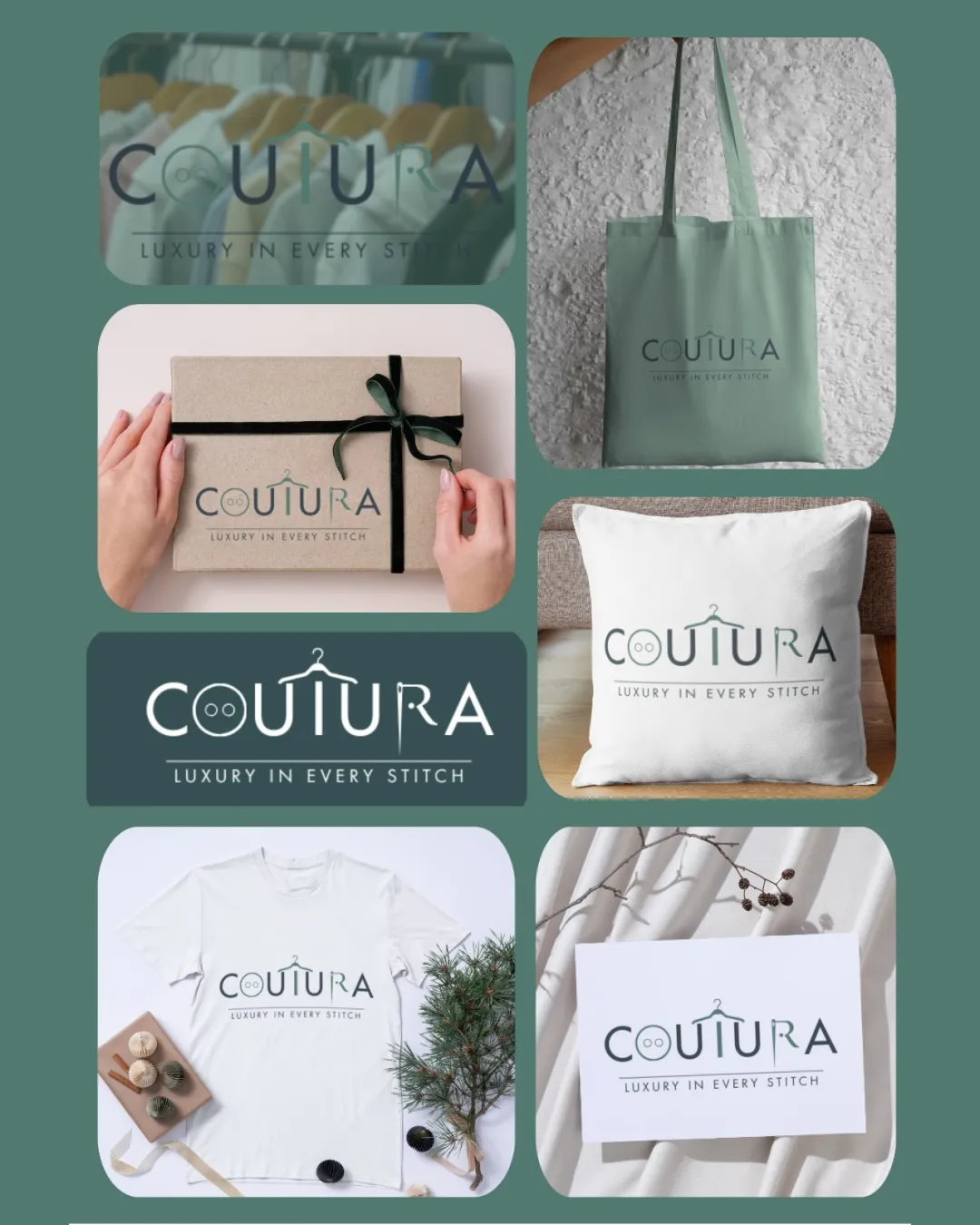 Coutura Button As First O Hanger As Part Of T And I In The Wordmark Combination Mark Fashion Minimalist Modern Elegant Logo Review