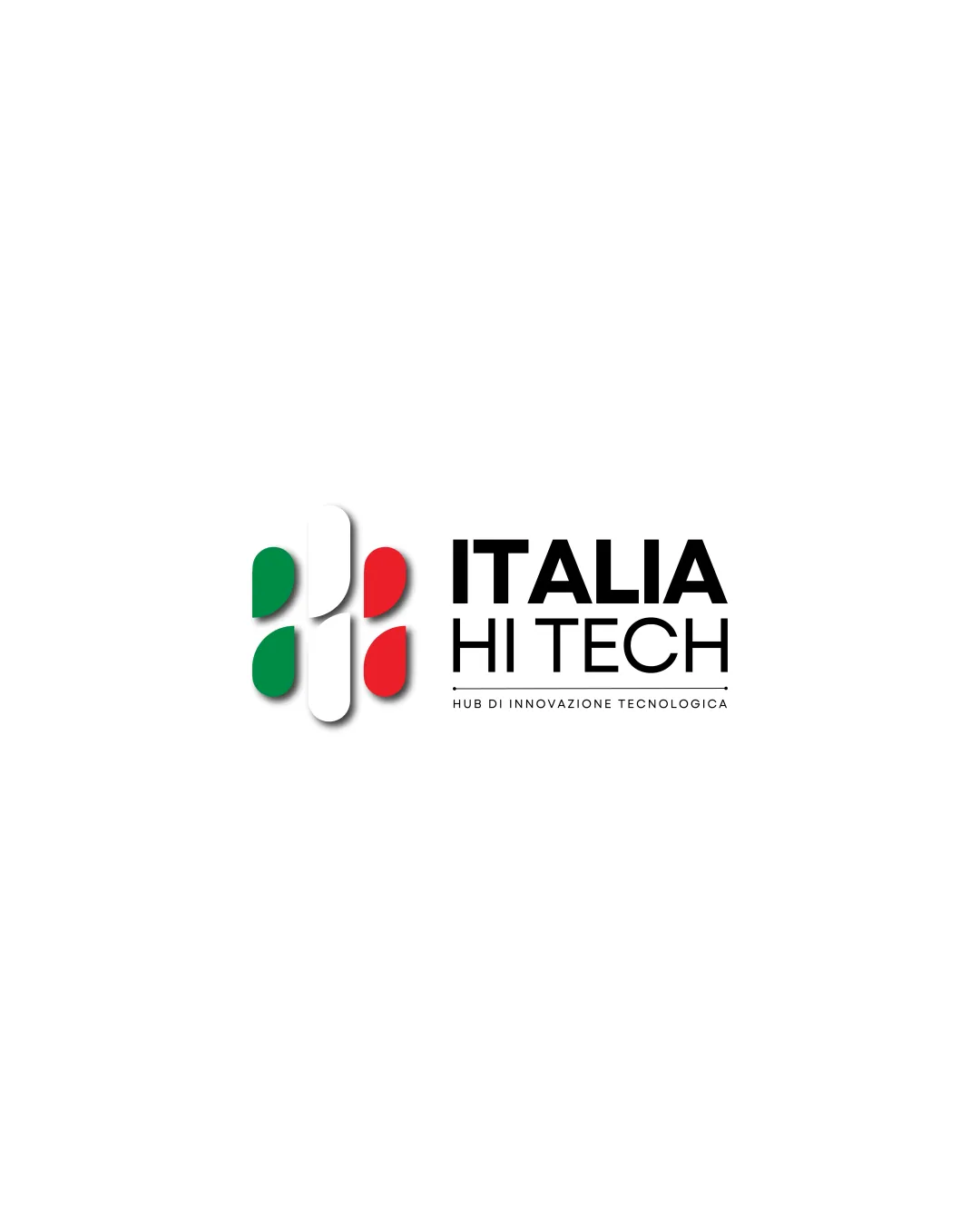 Italia Hi Tech Geometric Abstract Mark With Italian Flag Colors Resembling A Stylized I Or Mosaic Tiles Combination Mark Technology Modern Minimalistic Logo Review