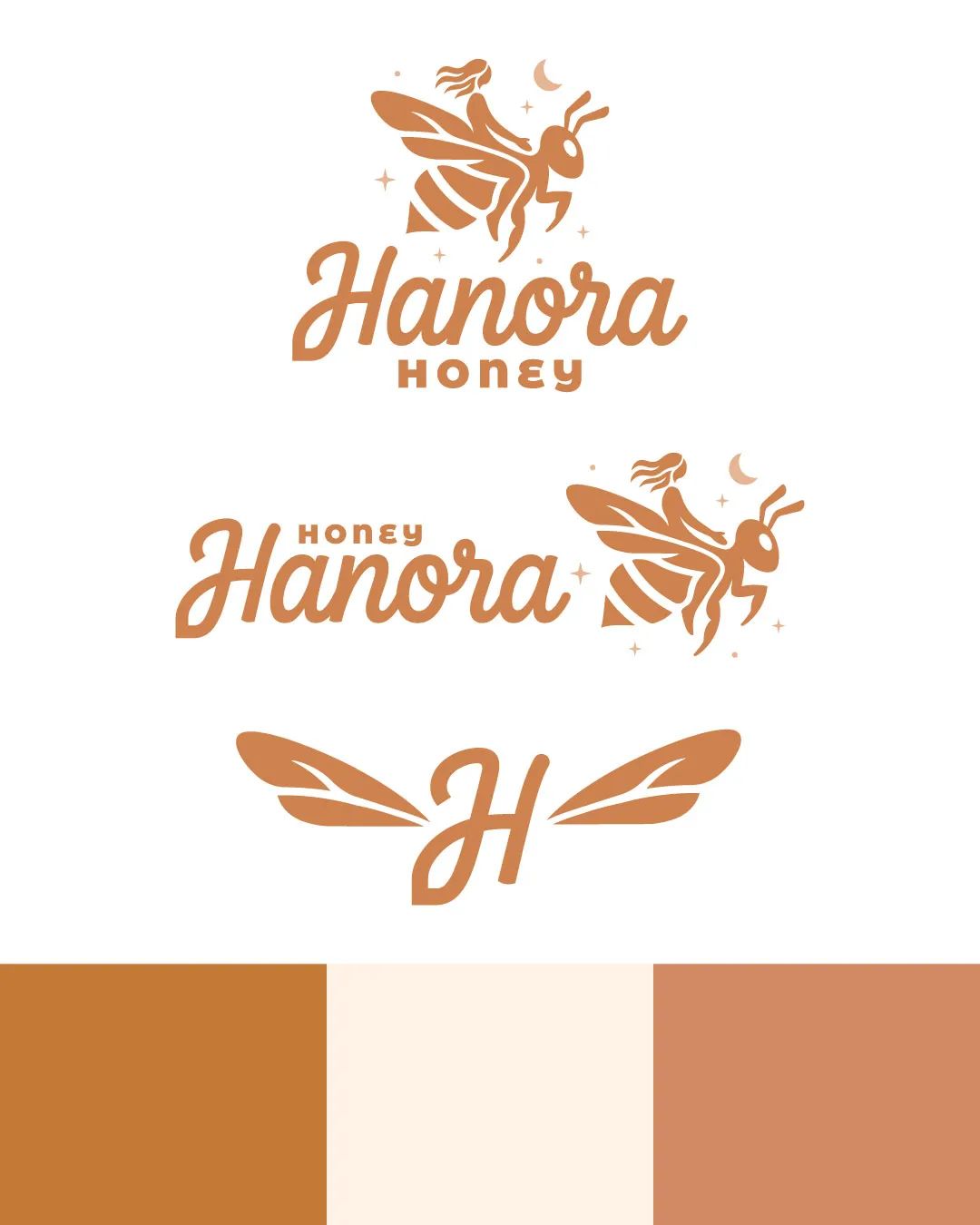 Hanora Honey Food Logo Review logo