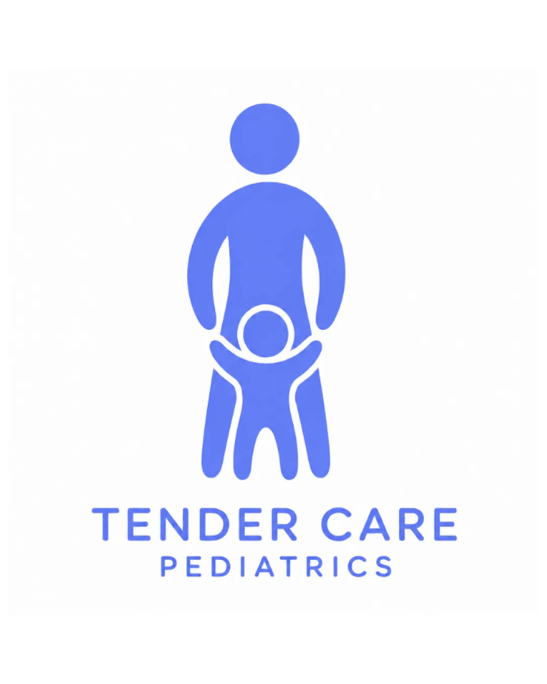 Tender Care Pediatrics Healthcare Logo logo