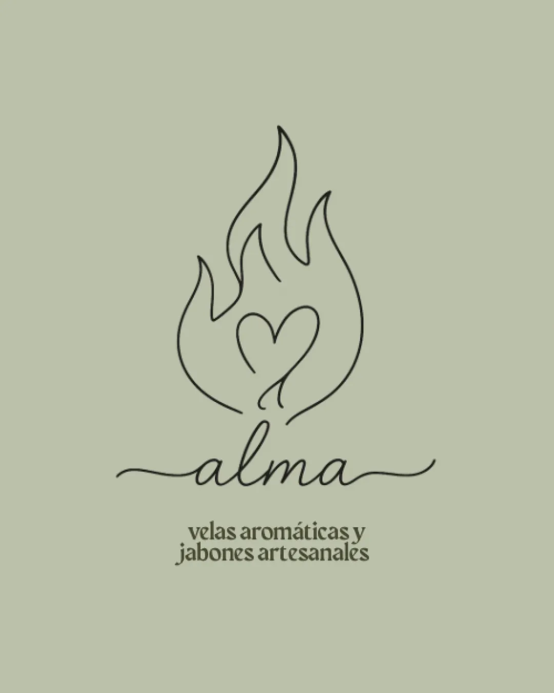 Alma Velas Aromaticas Wellness Logo logo