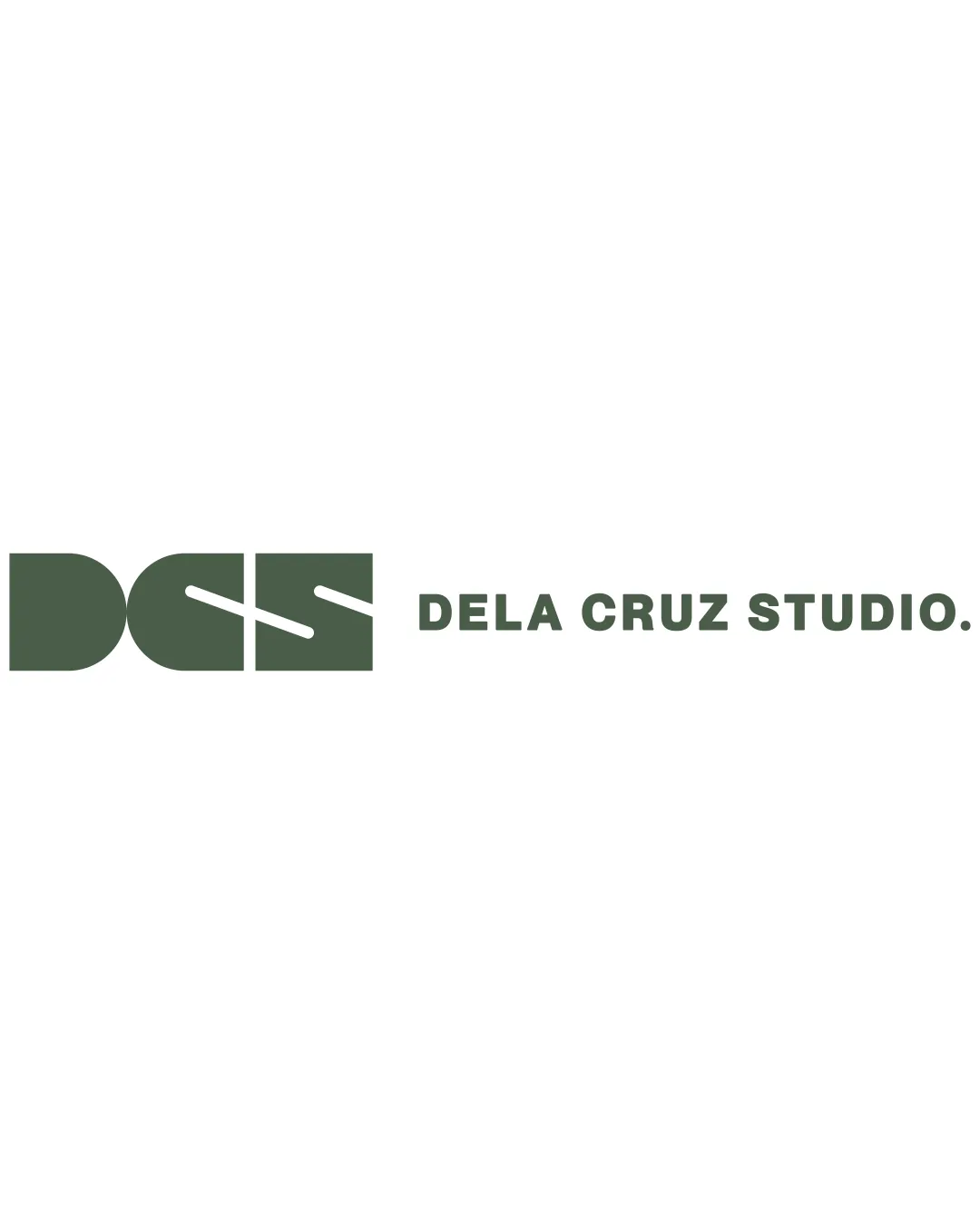 DELA CRUZ STUDIO. logo review
