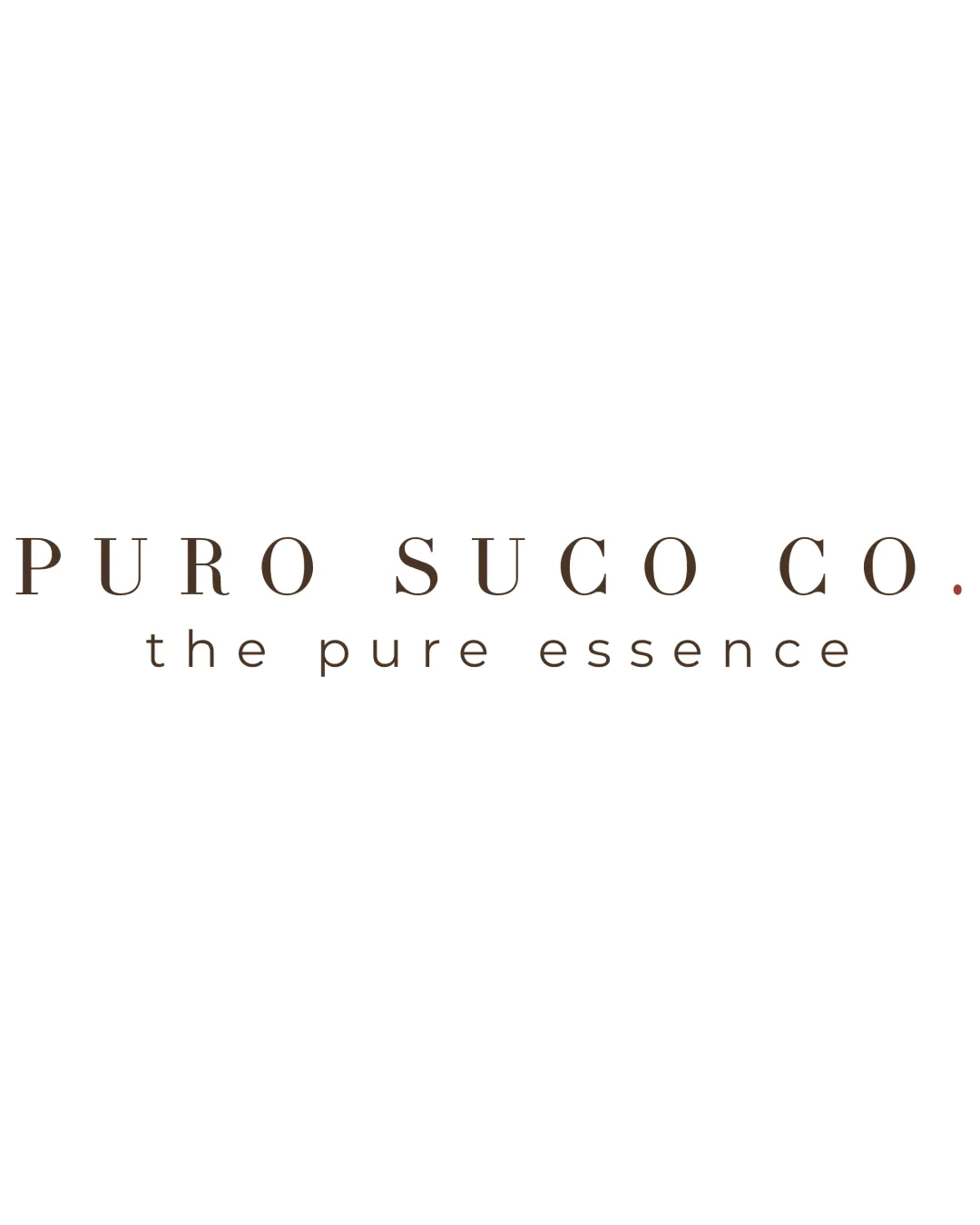 Puro Suco Co Food Logo logo