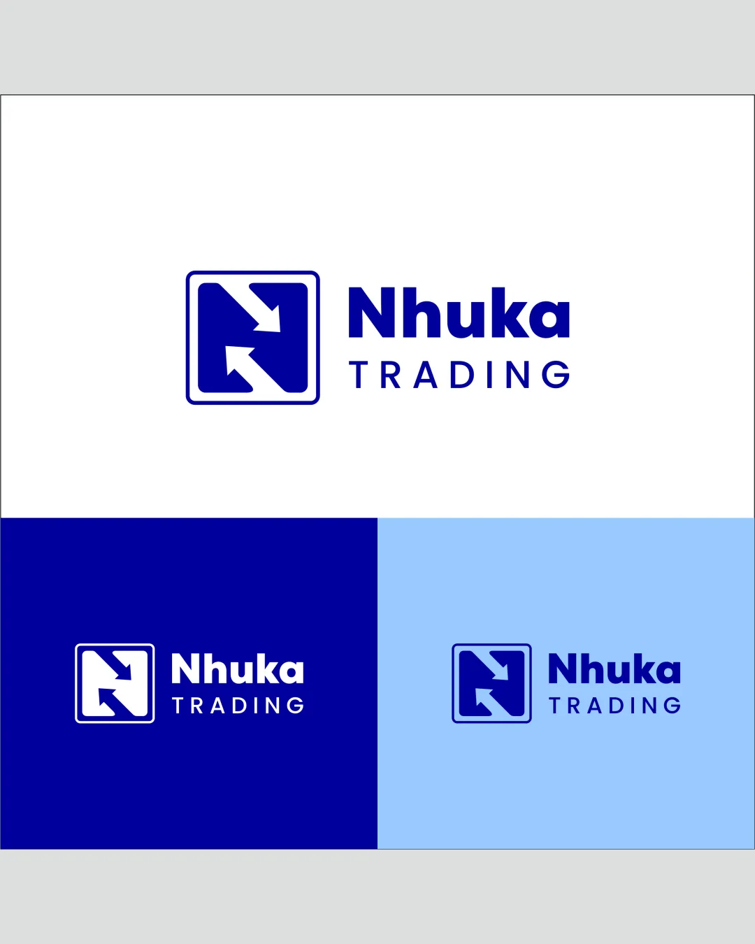 Nhuka Trading Minimalist Logo Review logo