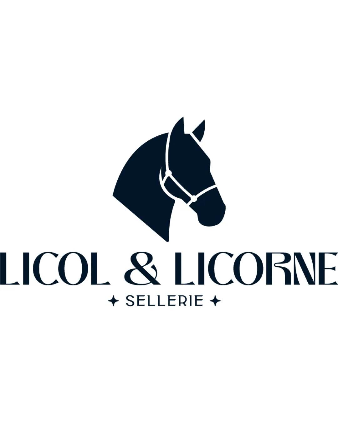 Licol Licorne Sellerie Equestrian Logo logo