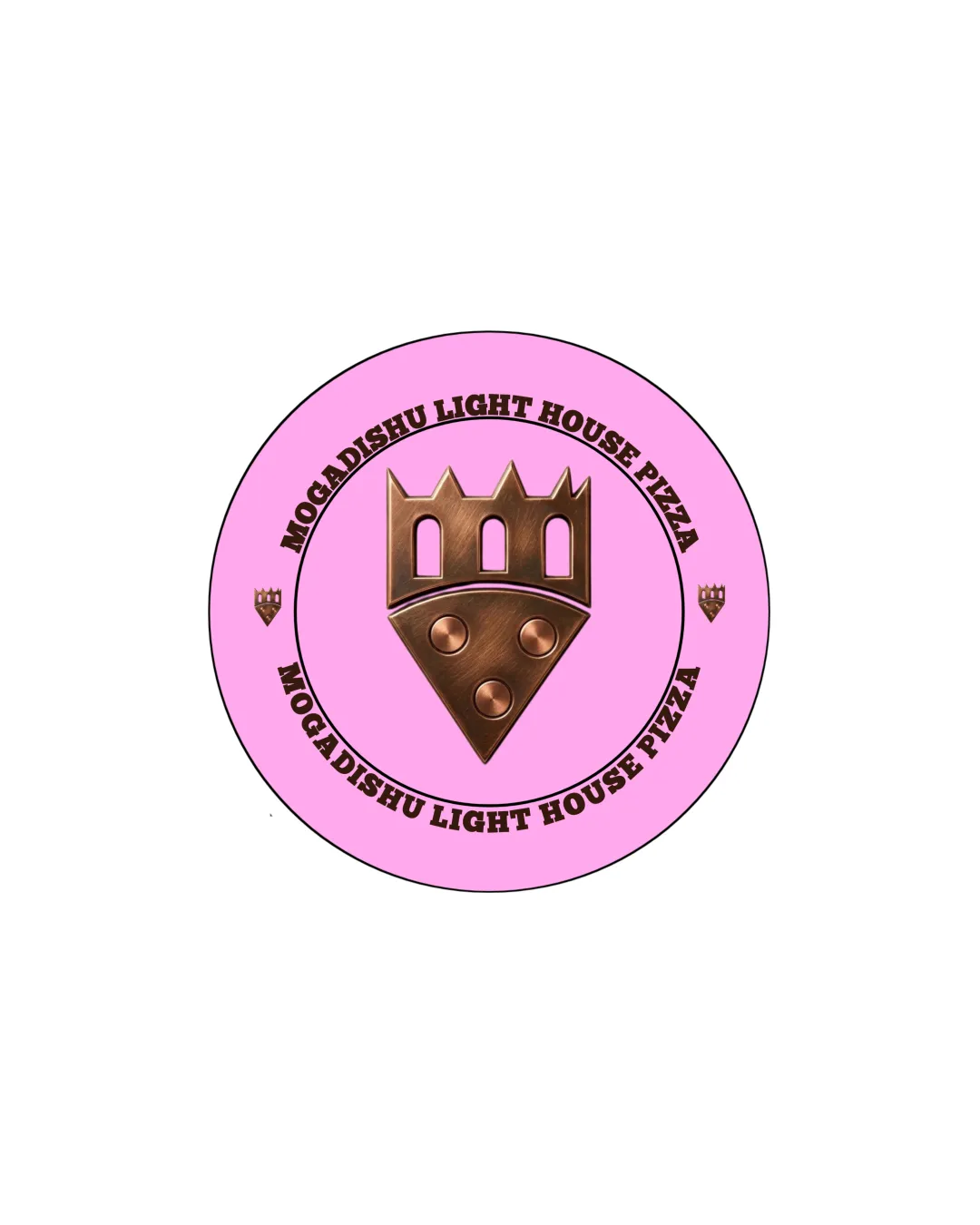 Mogadishu Light House Food Logo logo