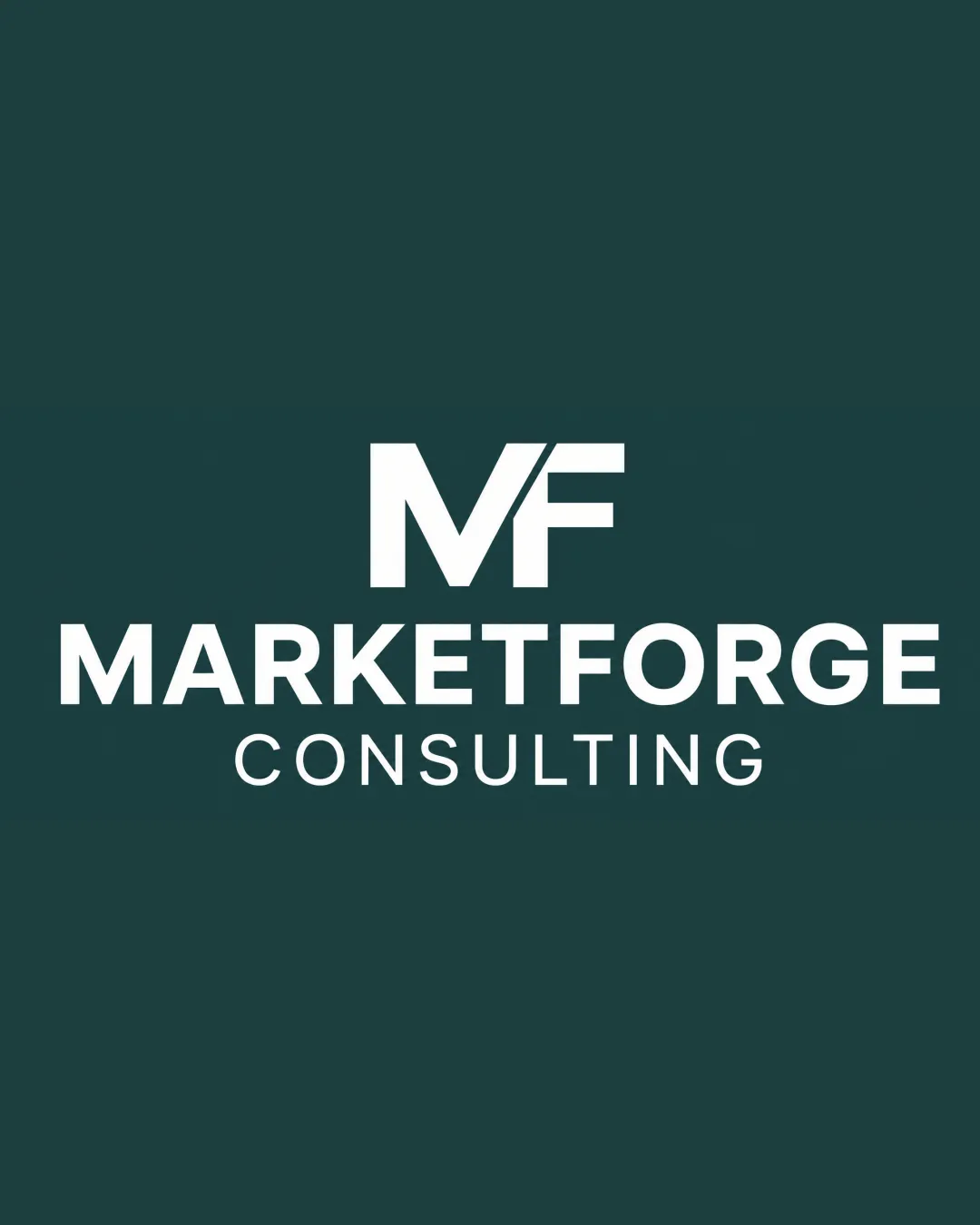 Marketforge Consulting Bold Logo Review logo