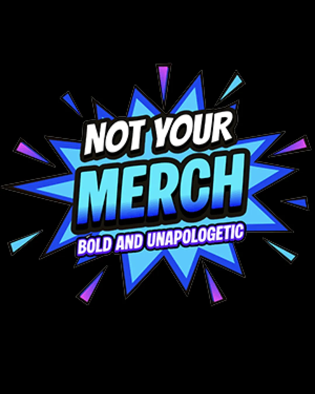 Your Merch Bold Merchandise Logo logo