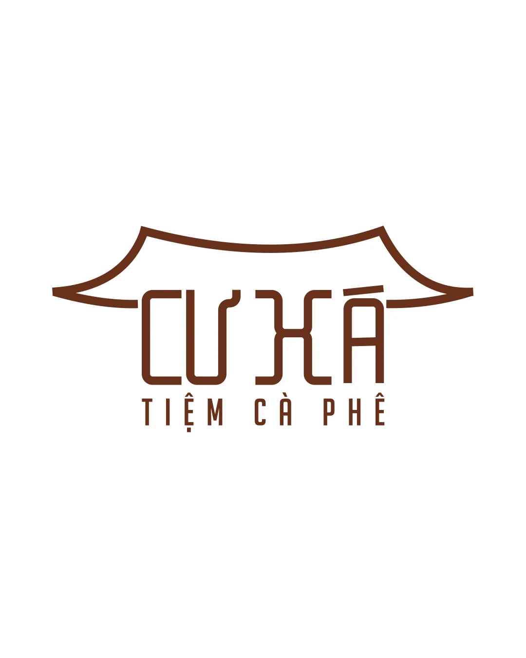 Cư Xá TIỆM CÀ PHÊ logo review