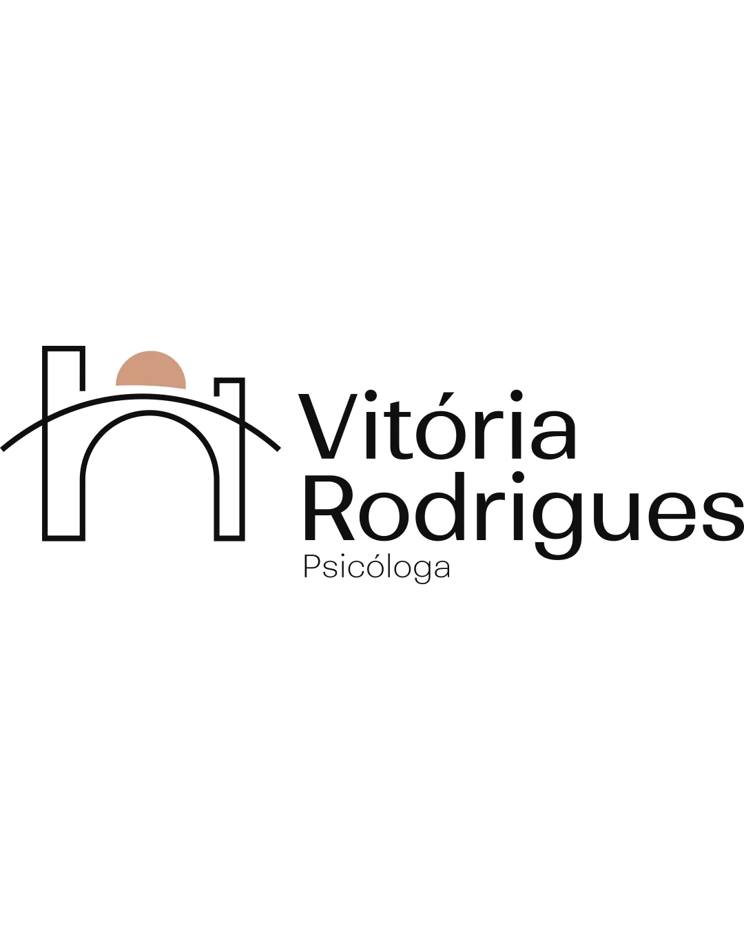Vitória Rodrigues Psicóloga logo review