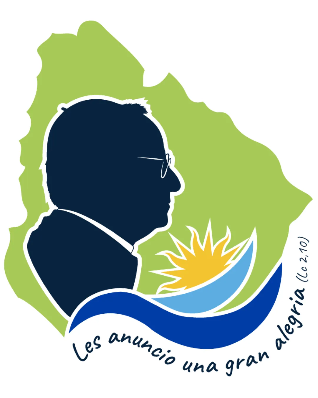 Les Anuncio Una Religious Logo logo